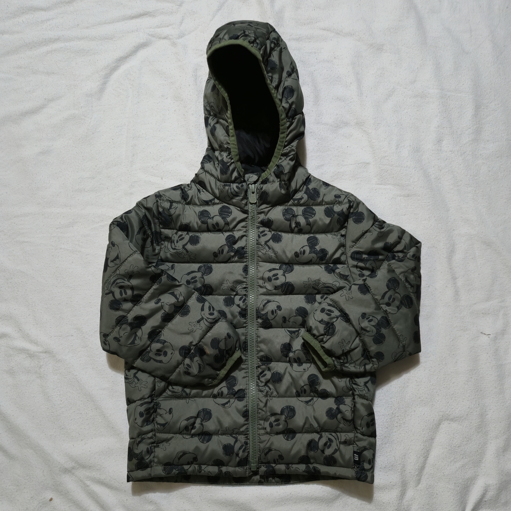 Baby Gap Mickey Mouse Full Zip Jacket 4T Flaw